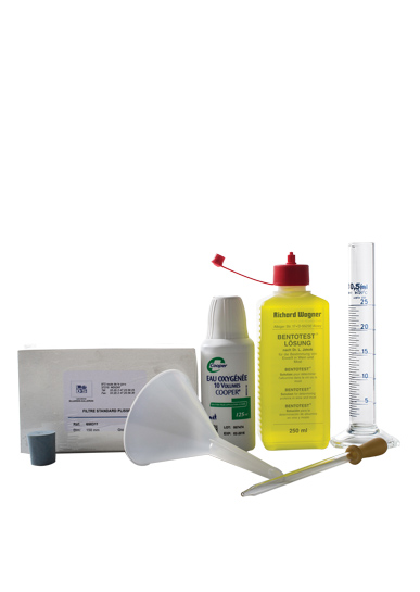 Produits oenologiques et laboratoire - Kit de test pour Bentonite