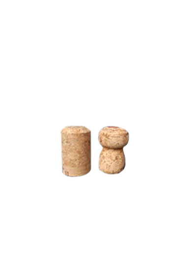 Champagne cork stoppers, 48 × 30.5 mm, 2 discs