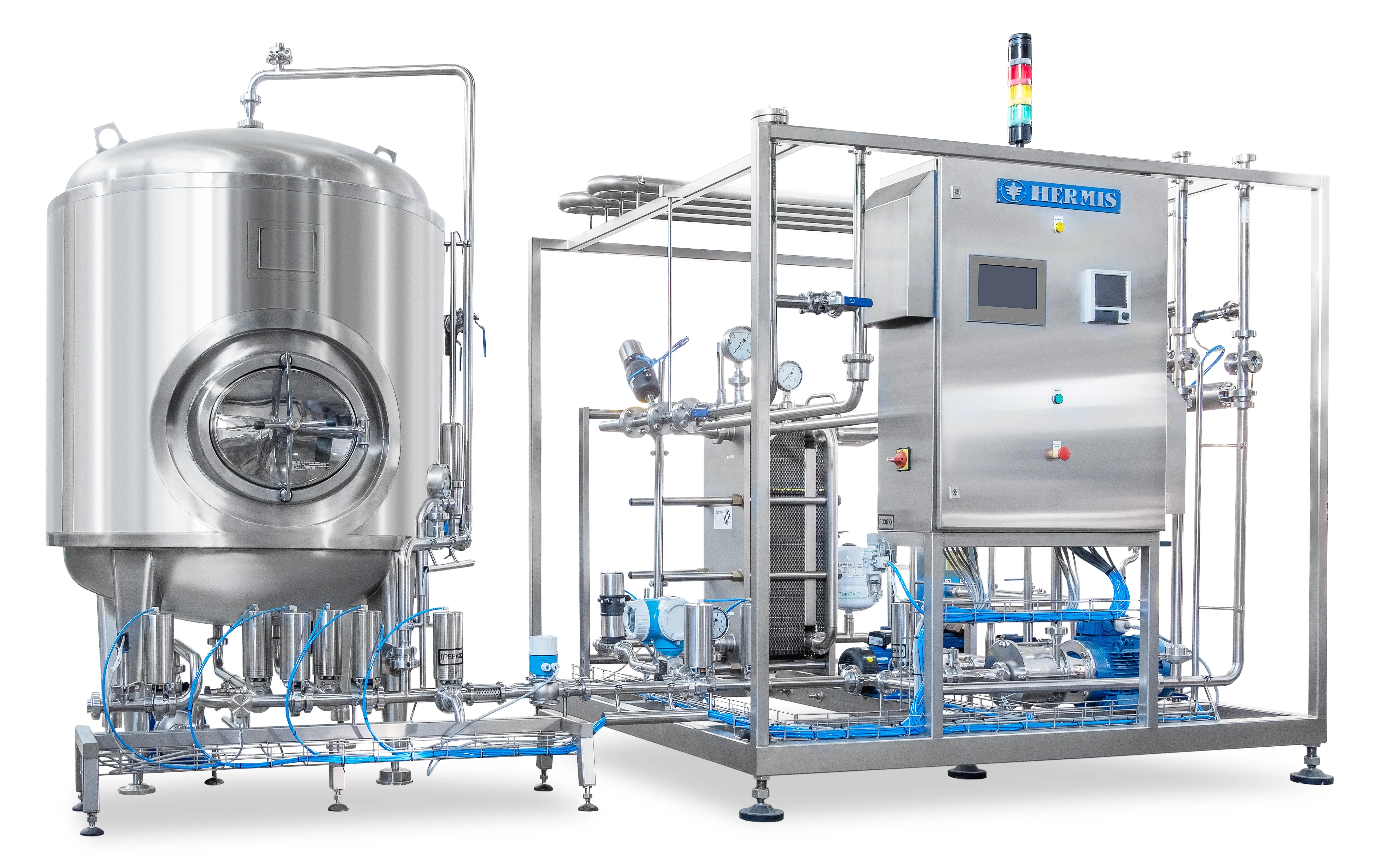 Flash pasteurizer 