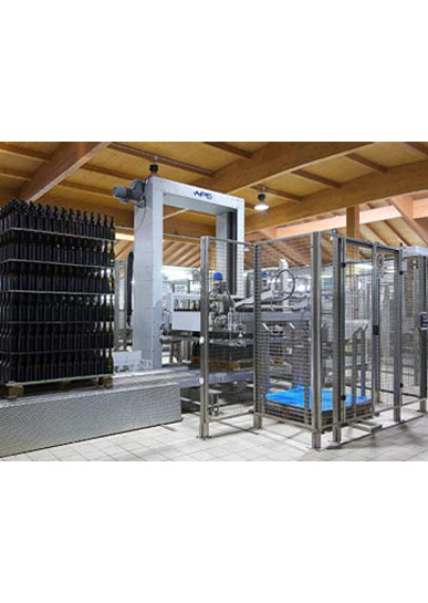 Depal Machine Depal 2,000 - Dépalettiseur automatique multilayer efficace